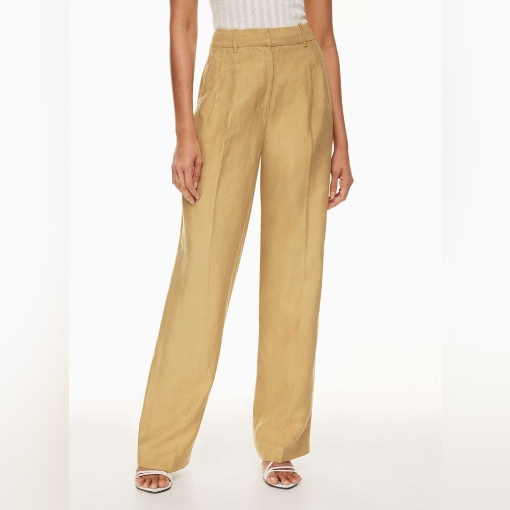 Aritzia • Wilfred • size 0 • Wide Leg High Waist Trousers